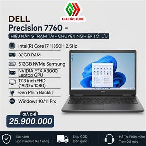 Dell Precision 7760 - Máy trạm hiệu năng vượt trội